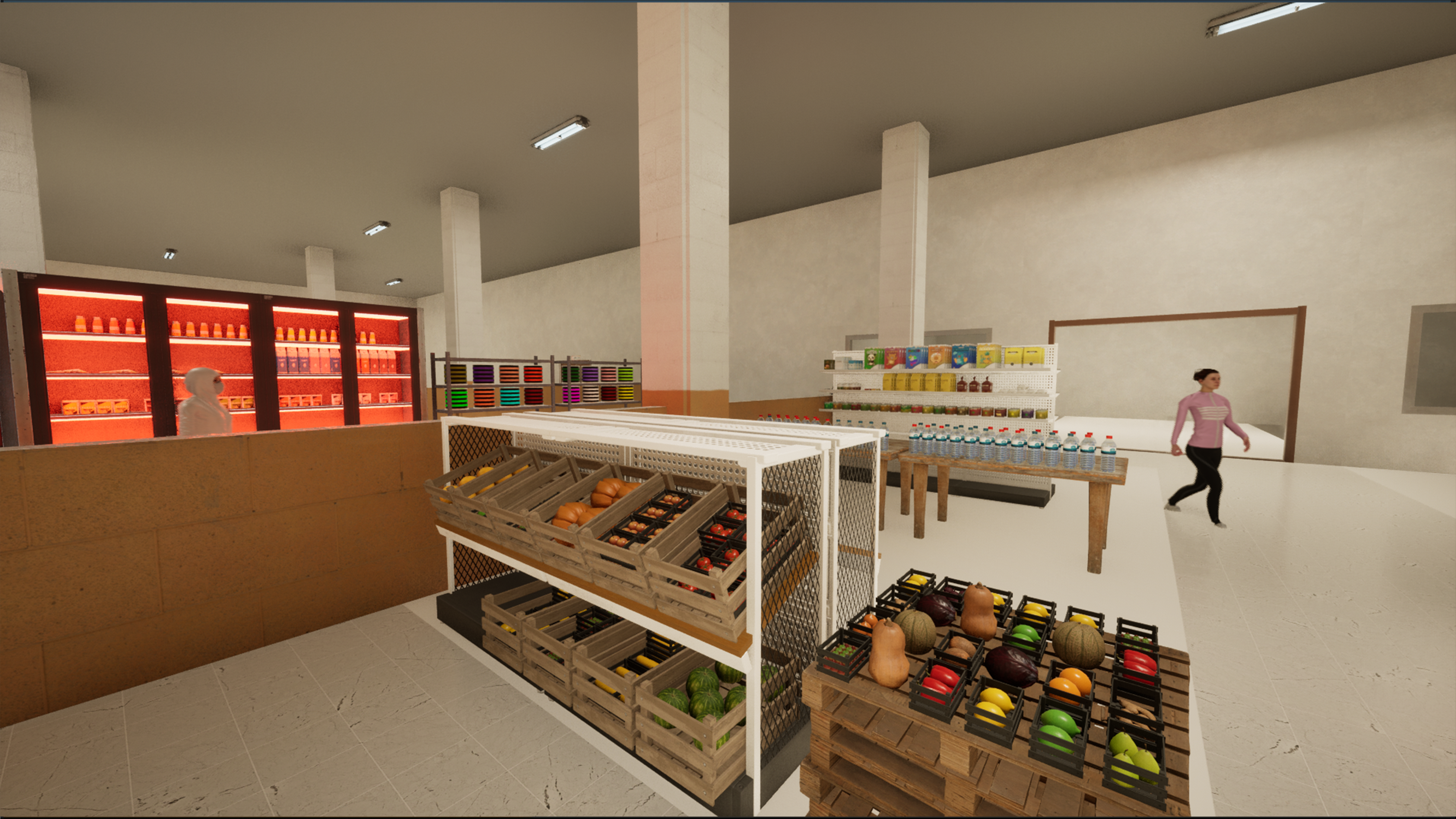 Center Station Simulator