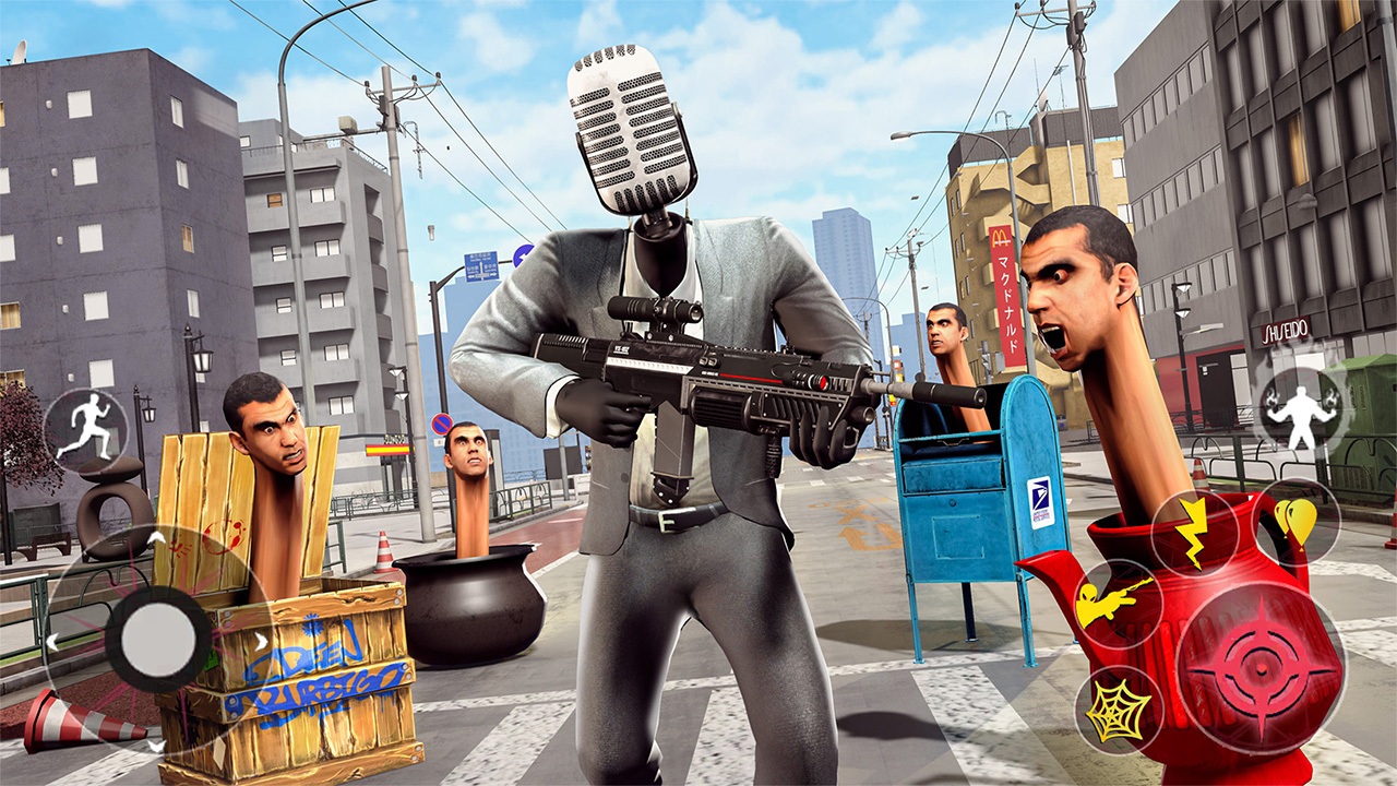 Toilet Head: Grand Thief City