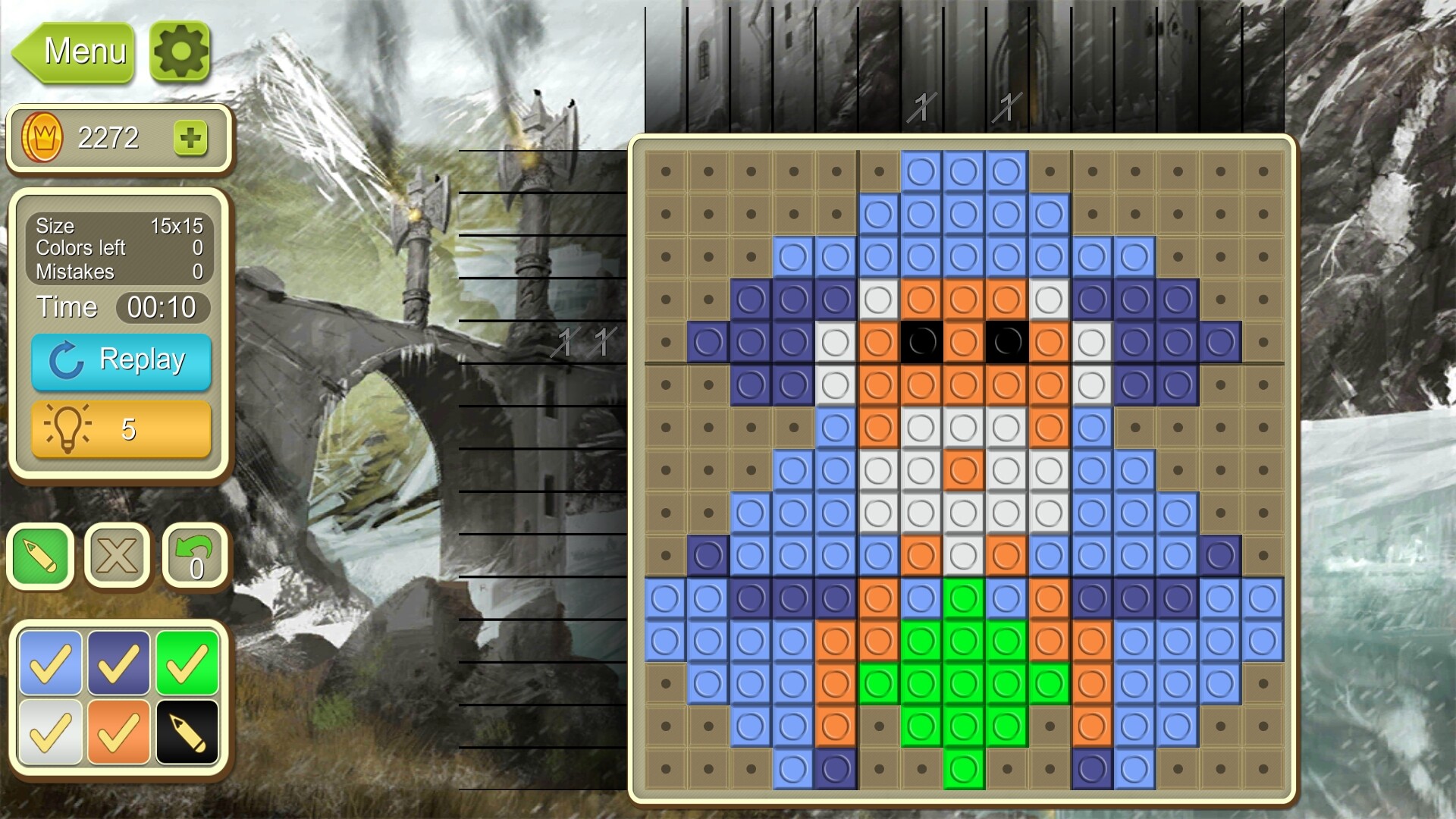 Simple Mosaics: Nonogram Puzzles