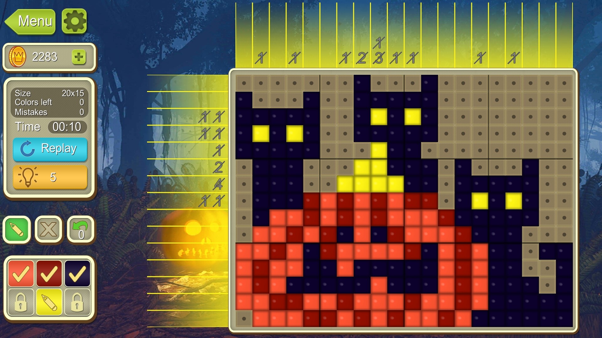 Simple Mosaics: Nonogram Puzzles