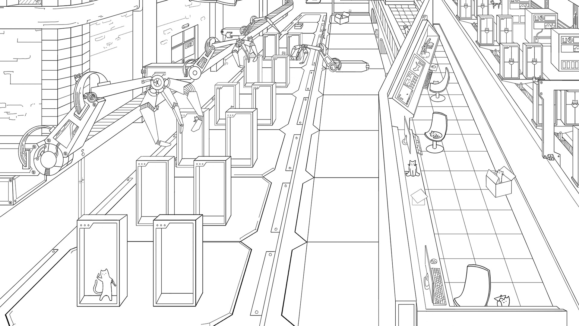 Hidden Robo Cats: Bonus Level