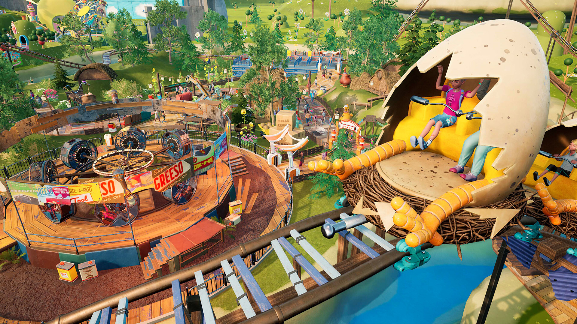 Park Beyond: Chicken Run – Dawn of the Nugget: Theme World