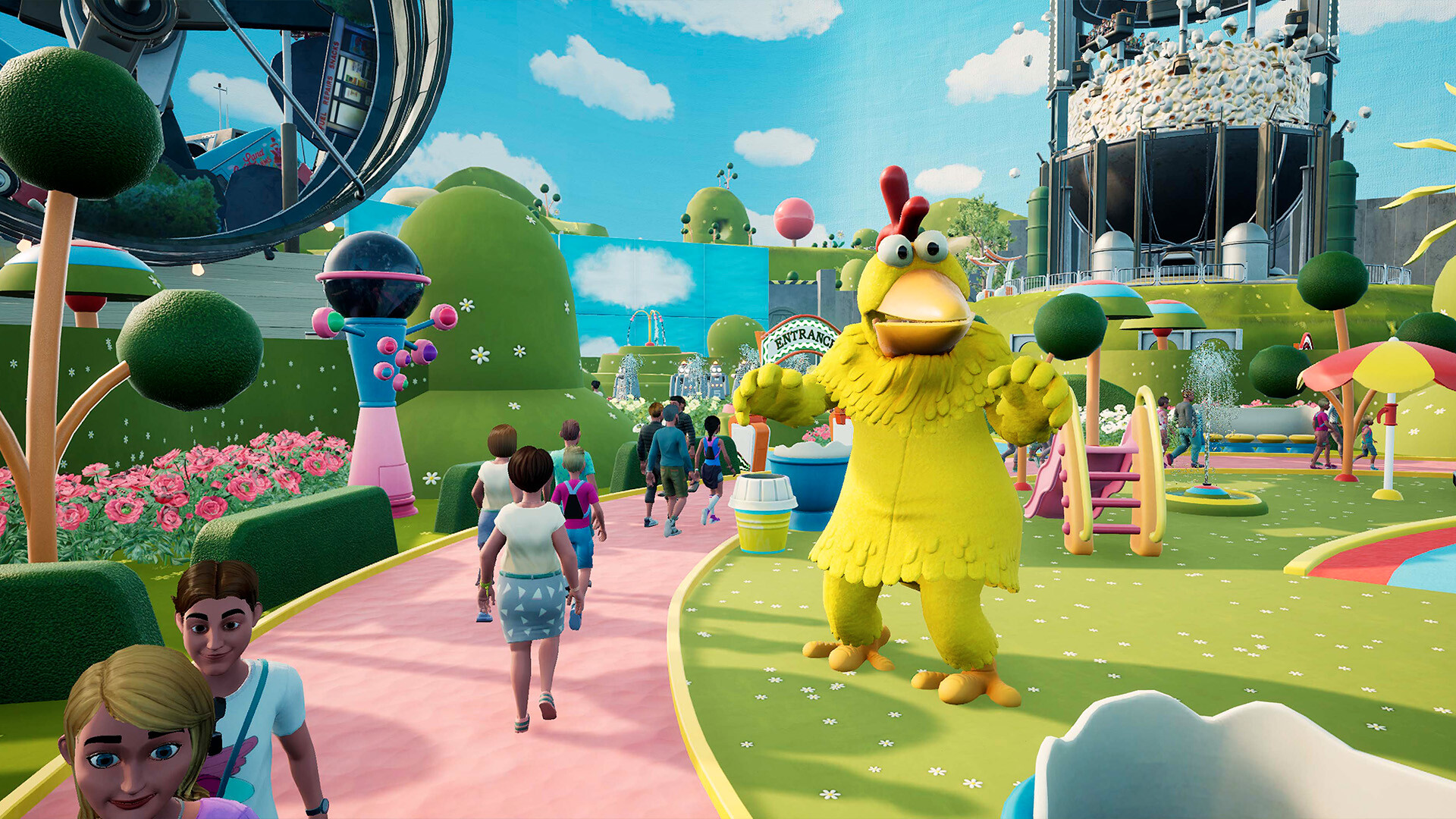 Park Beyond: Chicken Run – Dawn of the Nugget: Theme World