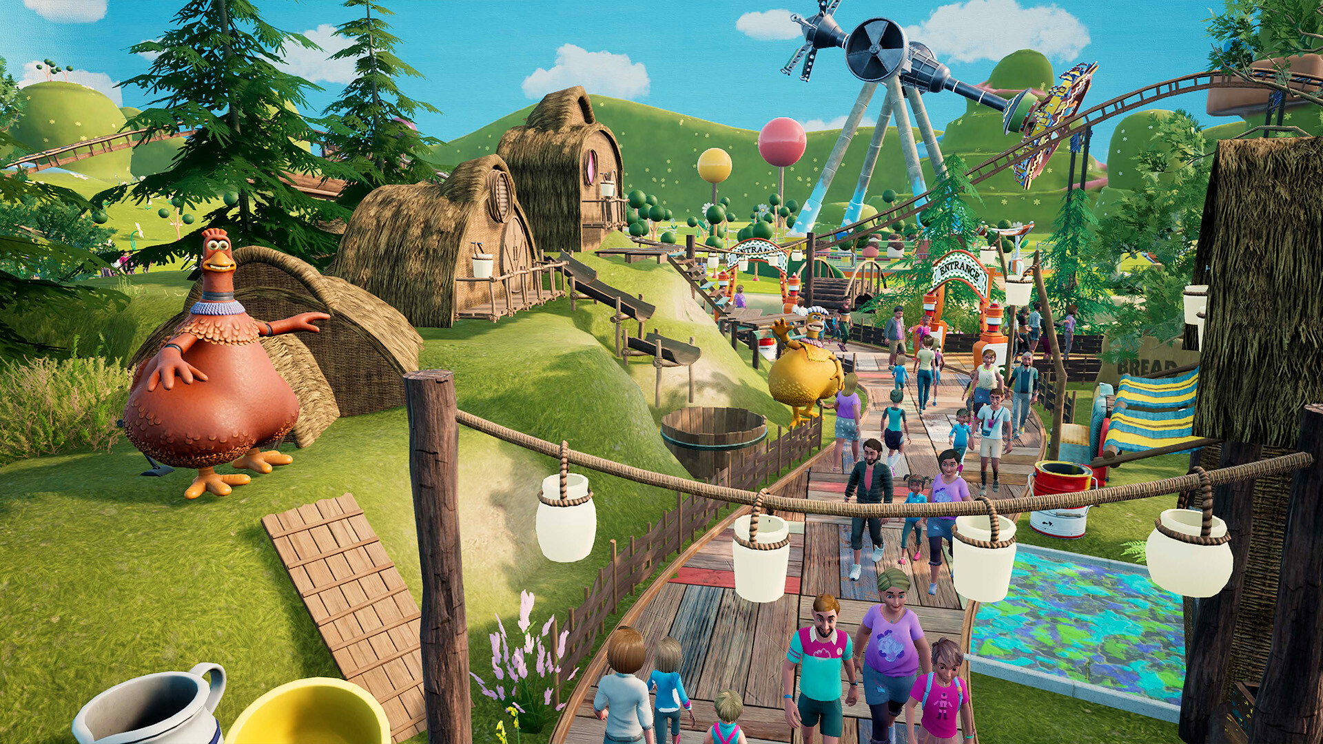 Park Beyond: Chicken Run – Dawn of the Nugget: Theme World