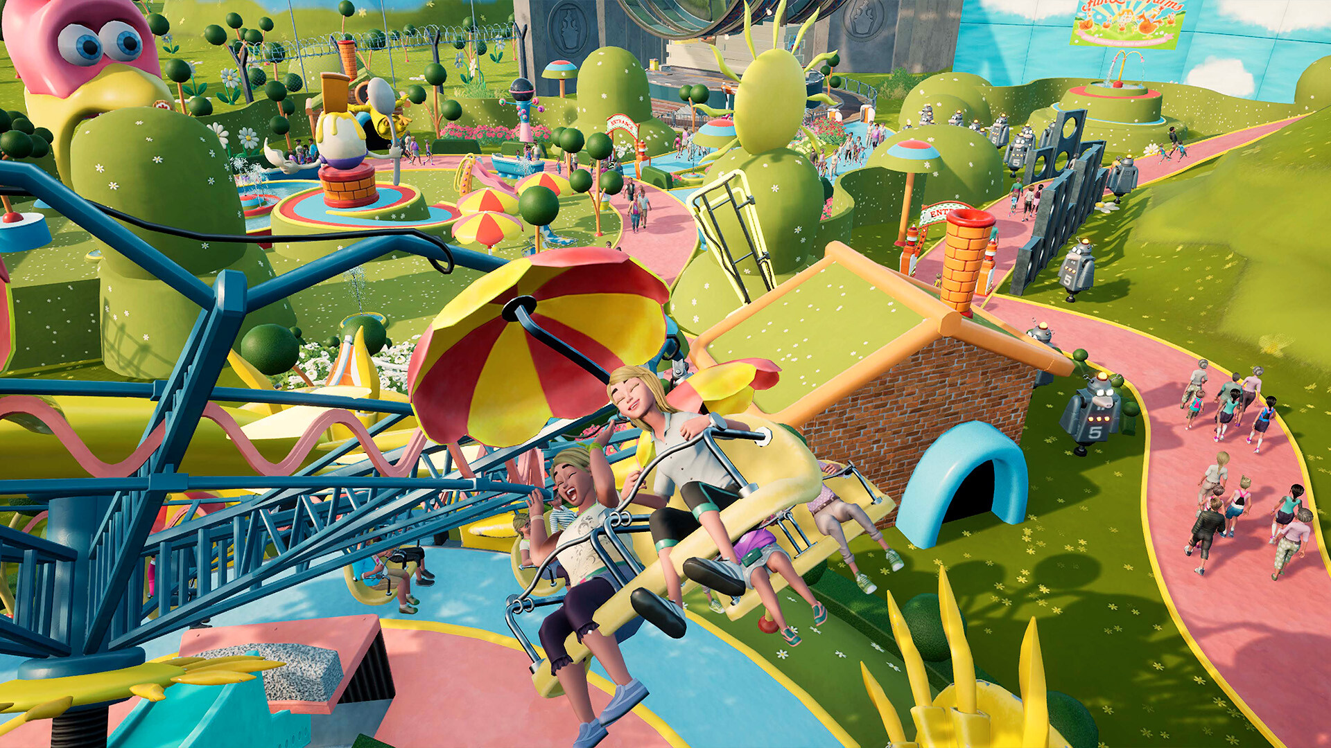 Park Beyond: Chicken Run – Dawn of the Nugget: Theme World