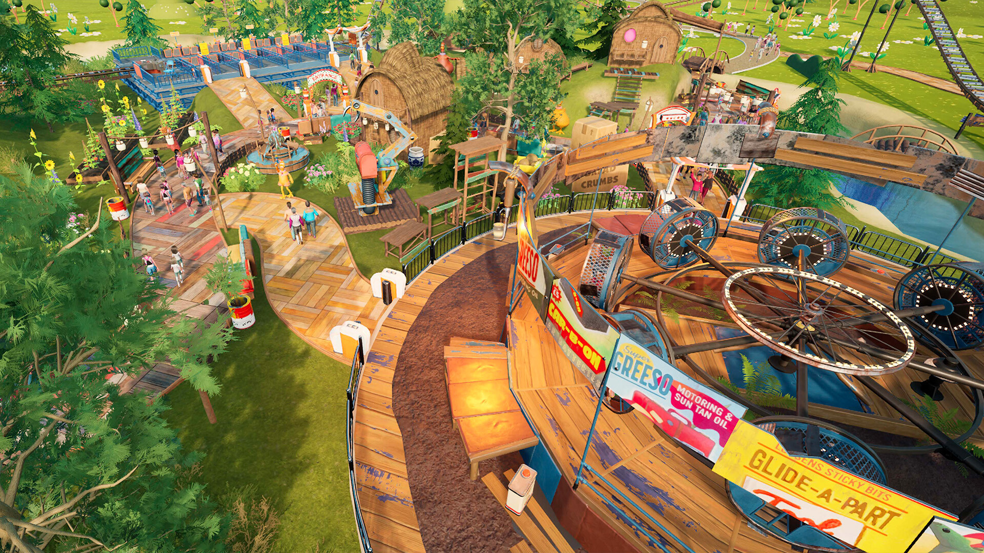 Park Beyond: Chicken Run – Dawn of the Nugget: Theme World