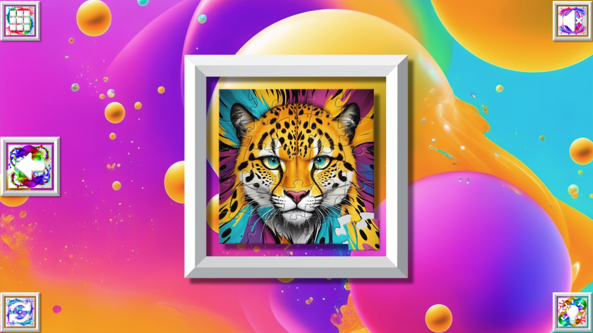 Color Splash: Predators