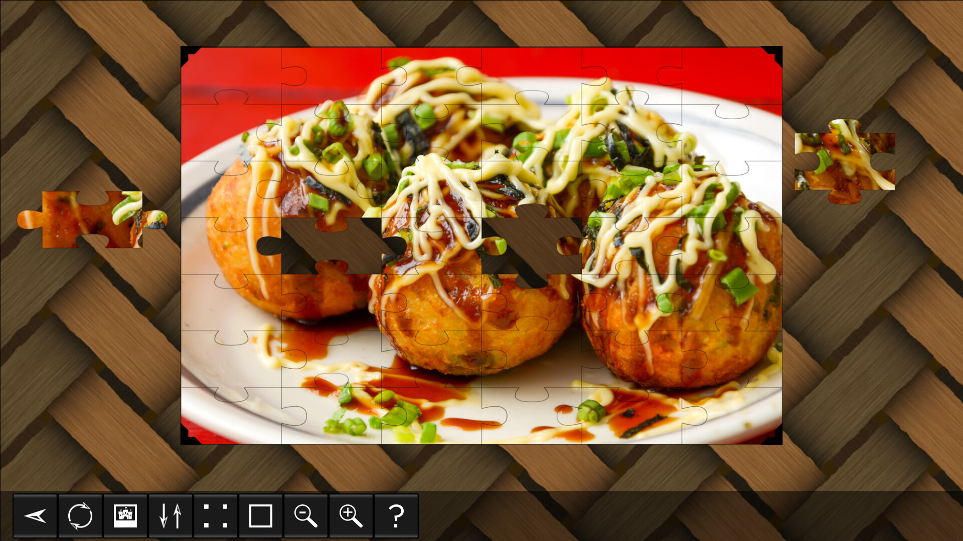 Jigsaw Puzzle World: Asian Food