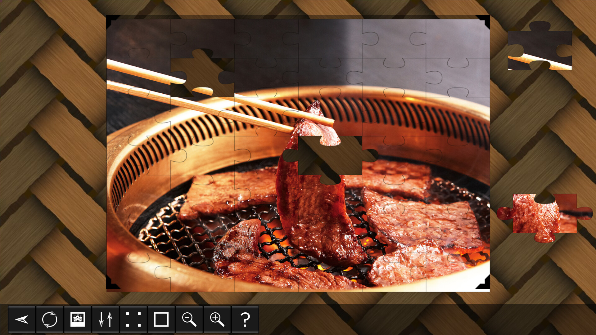 Jigsaw Puzzle World: Asian Food