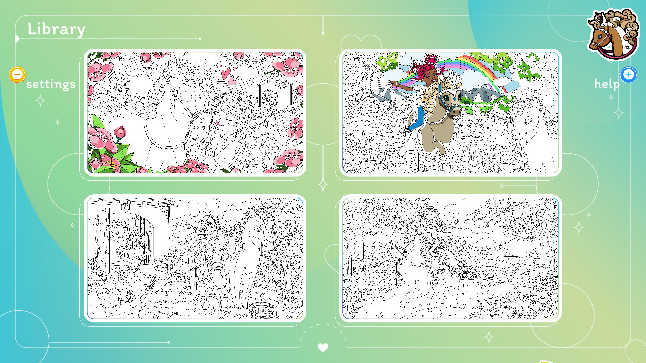 Pony World: Color by Numbers &amp; Animal Golf: Battle Race Bundle