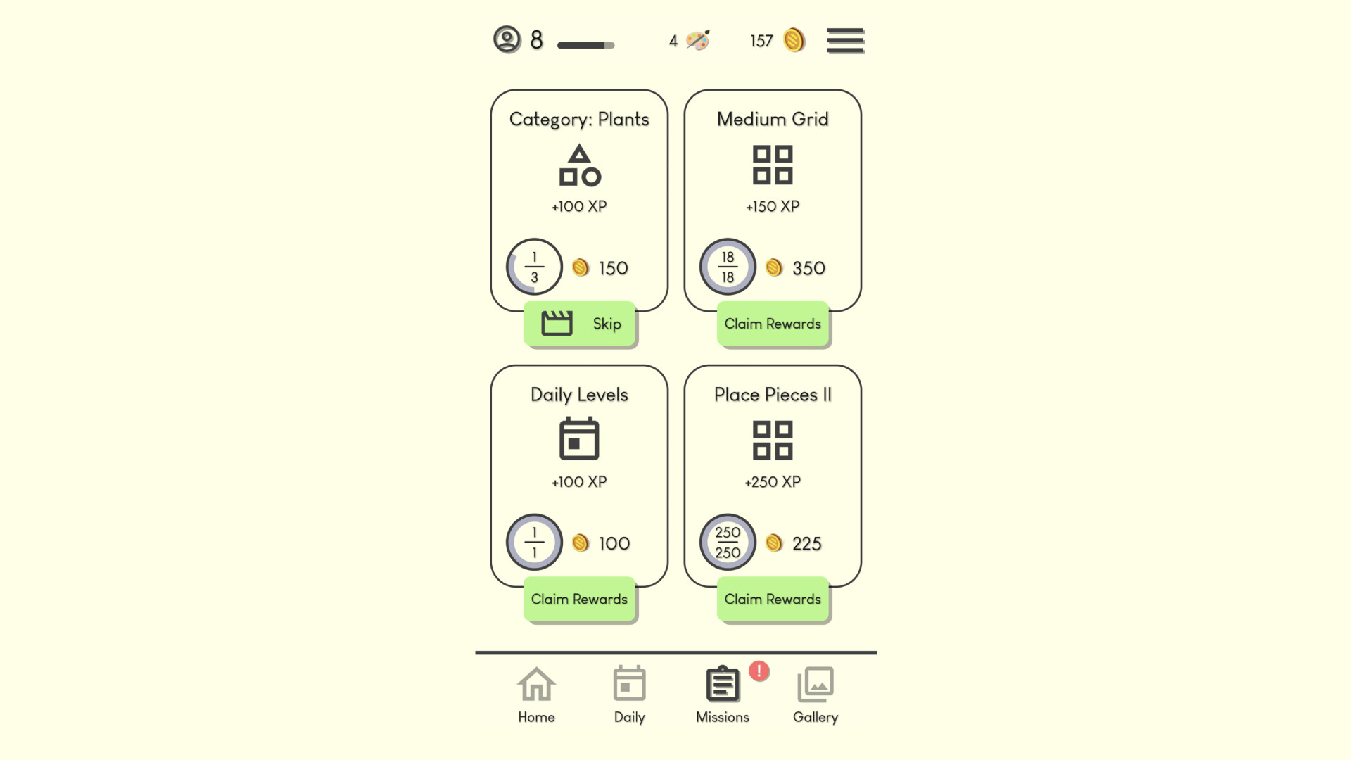 Color Hunt: Number Jigsaw Puzzle