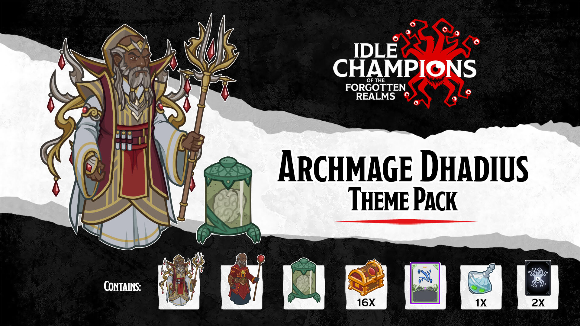 Idle Champions: Archmage Dhadius Theme Pack