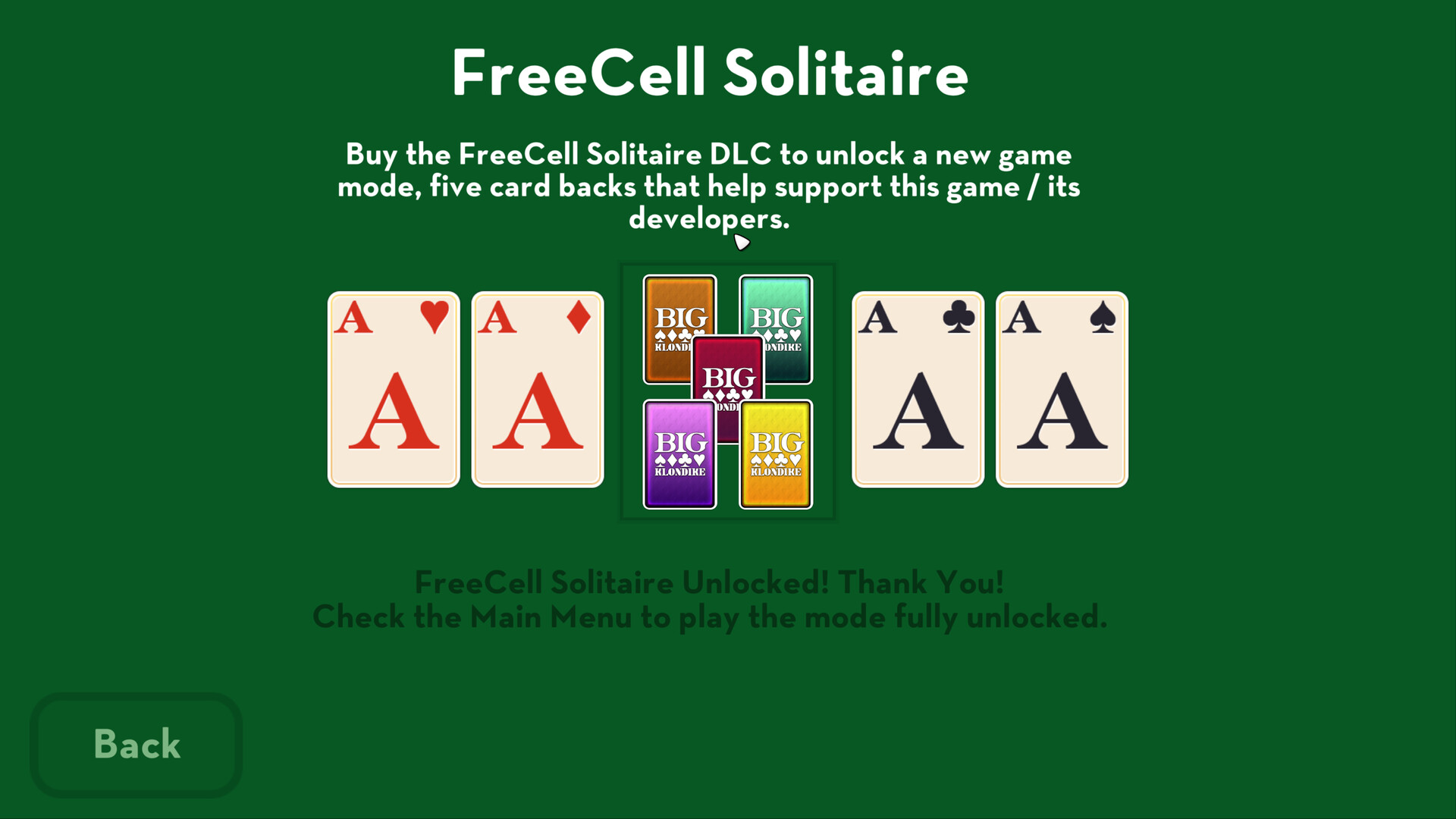 Big Klondike: FreeCell Solitaire