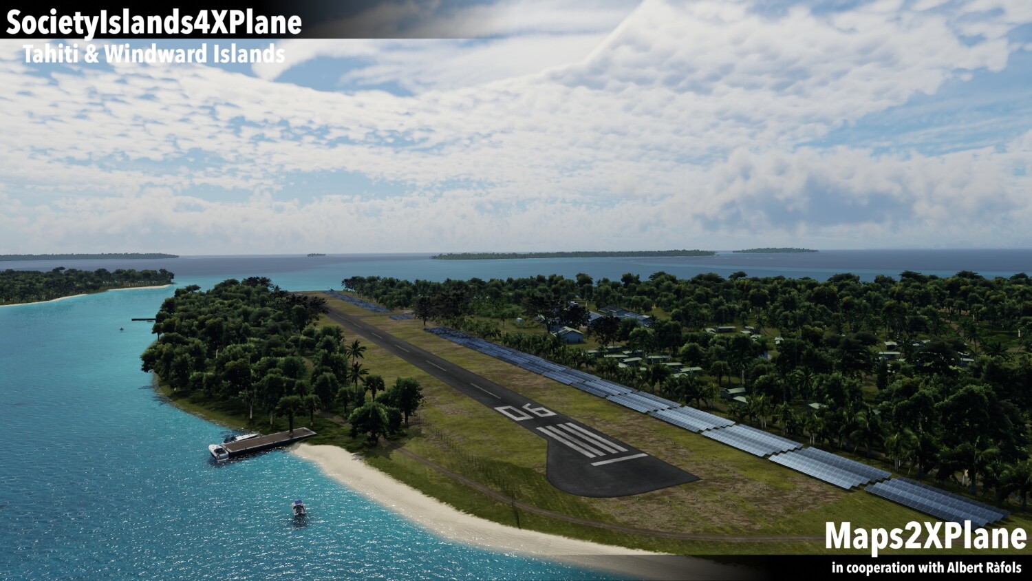 X-Plane 11: Aerosoft – Society Islands XP: Tahiti &amp; Windward Islands