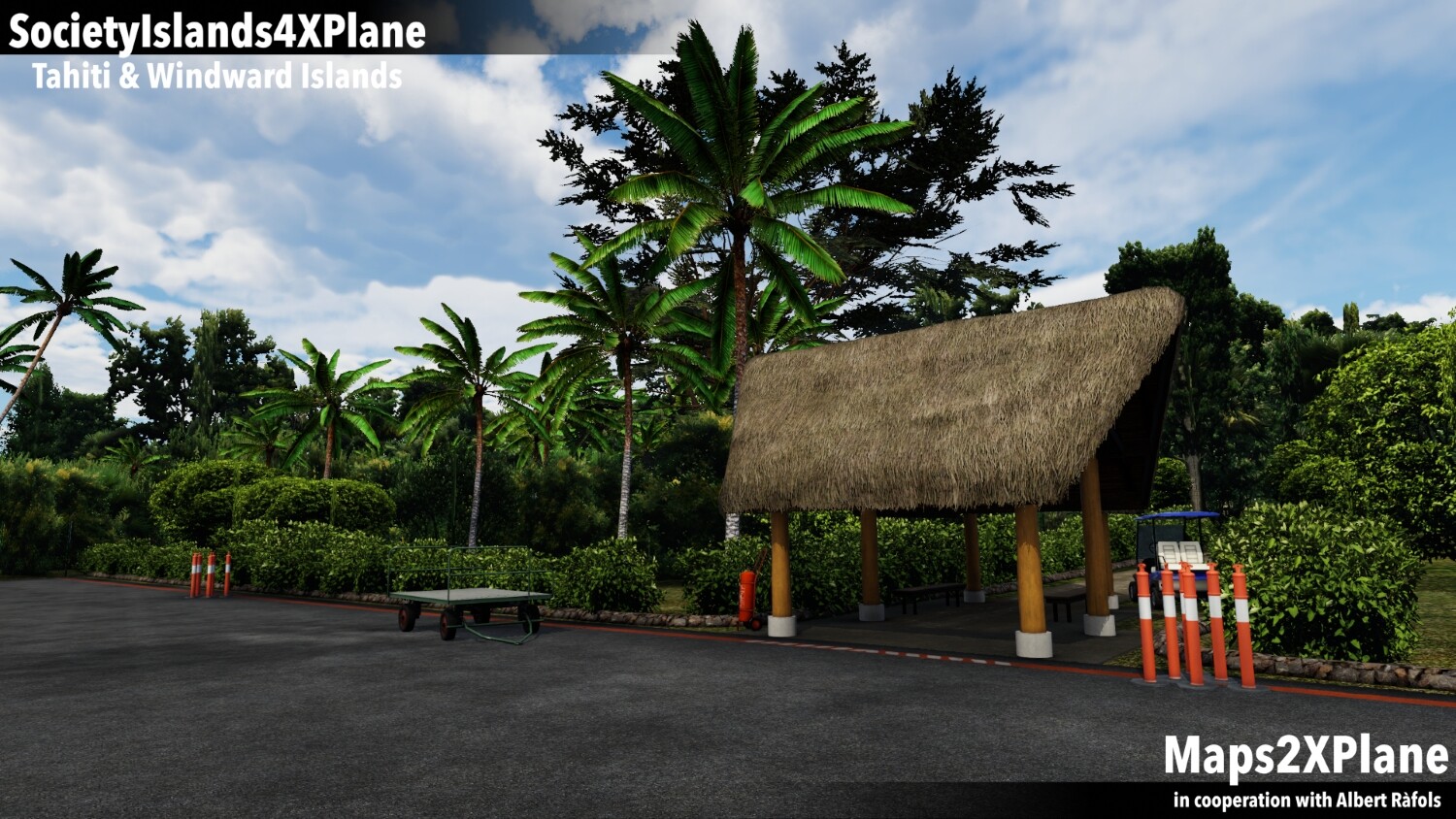 X-Plane 11: Aerosoft – Society Islands XP: Tahiti &amp; Windward Islands