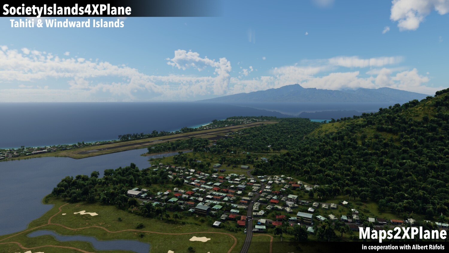 X-Plane 11: Aerosoft – Society Islands XP: Tahiti &amp; Windward Islands