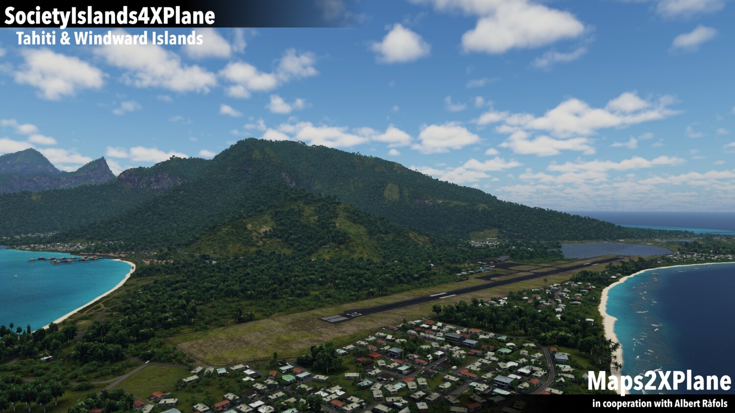 X-Plane 11: Aerosoft – Society Islands XP: Tahiti &amp; Windward Islands