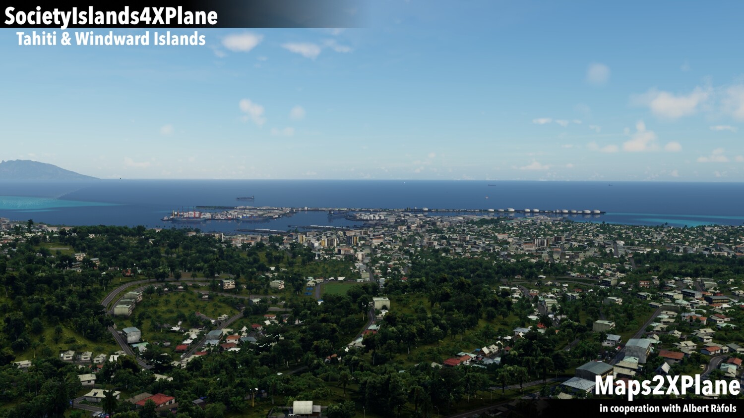X-Plane 11: Aerosoft – Society Islands XP: Tahiti &amp; Windward Islands