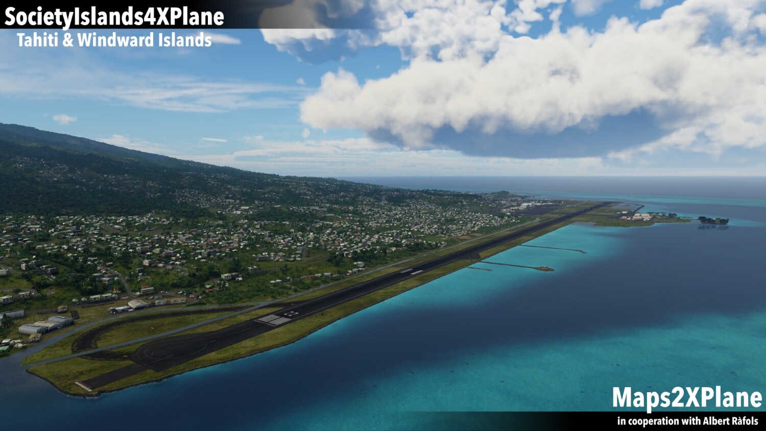 X-Plane 11: Aerosoft – Society Islands XP: Tahiti &amp; Windward Islands