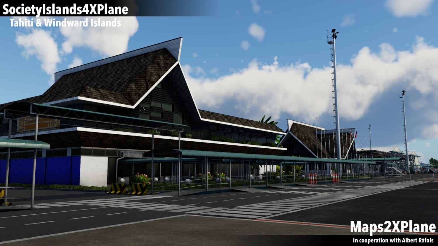 X-Plane 11: Aerosoft – Society Islands XP: Tahiti &amp; Windward Islands