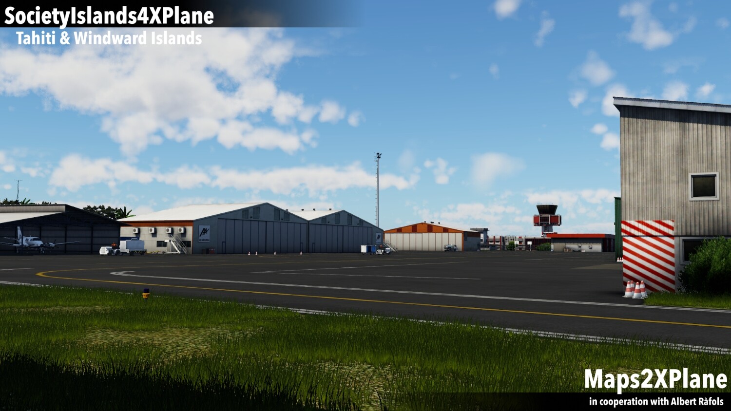 X-Plane 11: Aerosoft – Society Islands XP: Tahiti &amp; Windward Islands