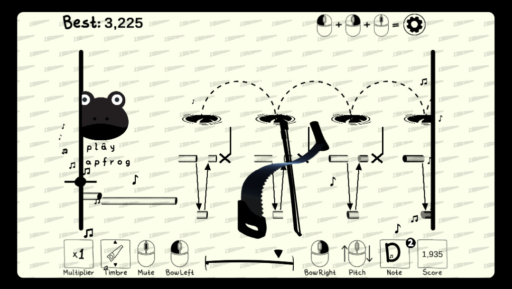 The Singing Saw Simulator