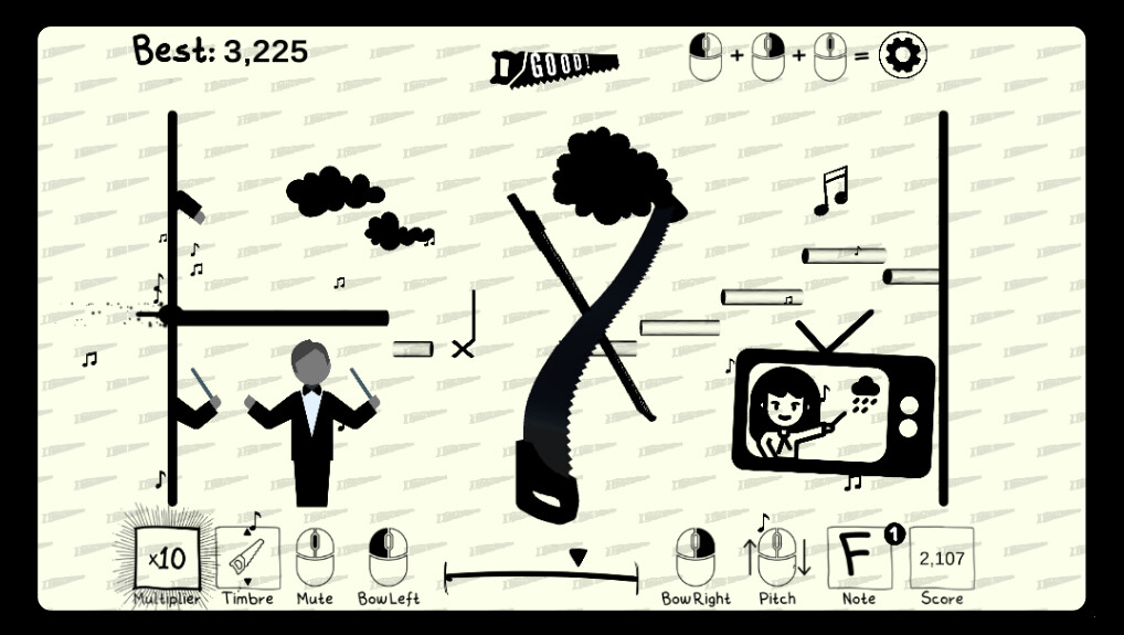 The Singing Saw Simulator