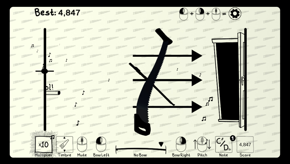The Singing Saw Simulator