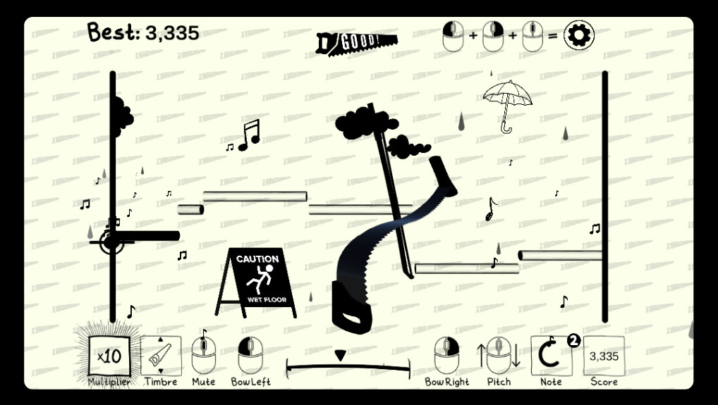 The Singing Saw Simulator