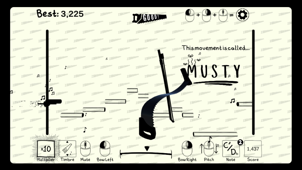 The Singing Saw Simulator