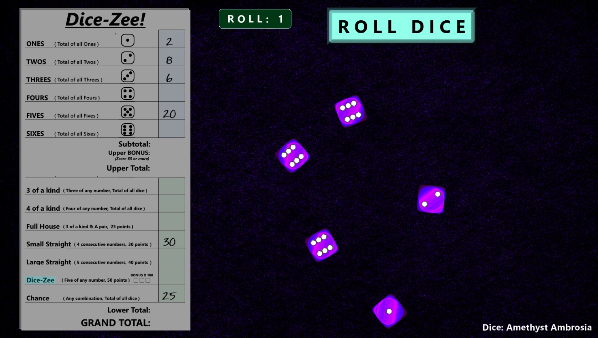 Dice-Zee!