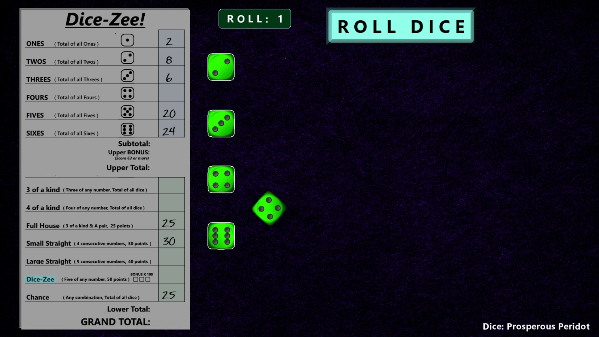 Dice-Zee!