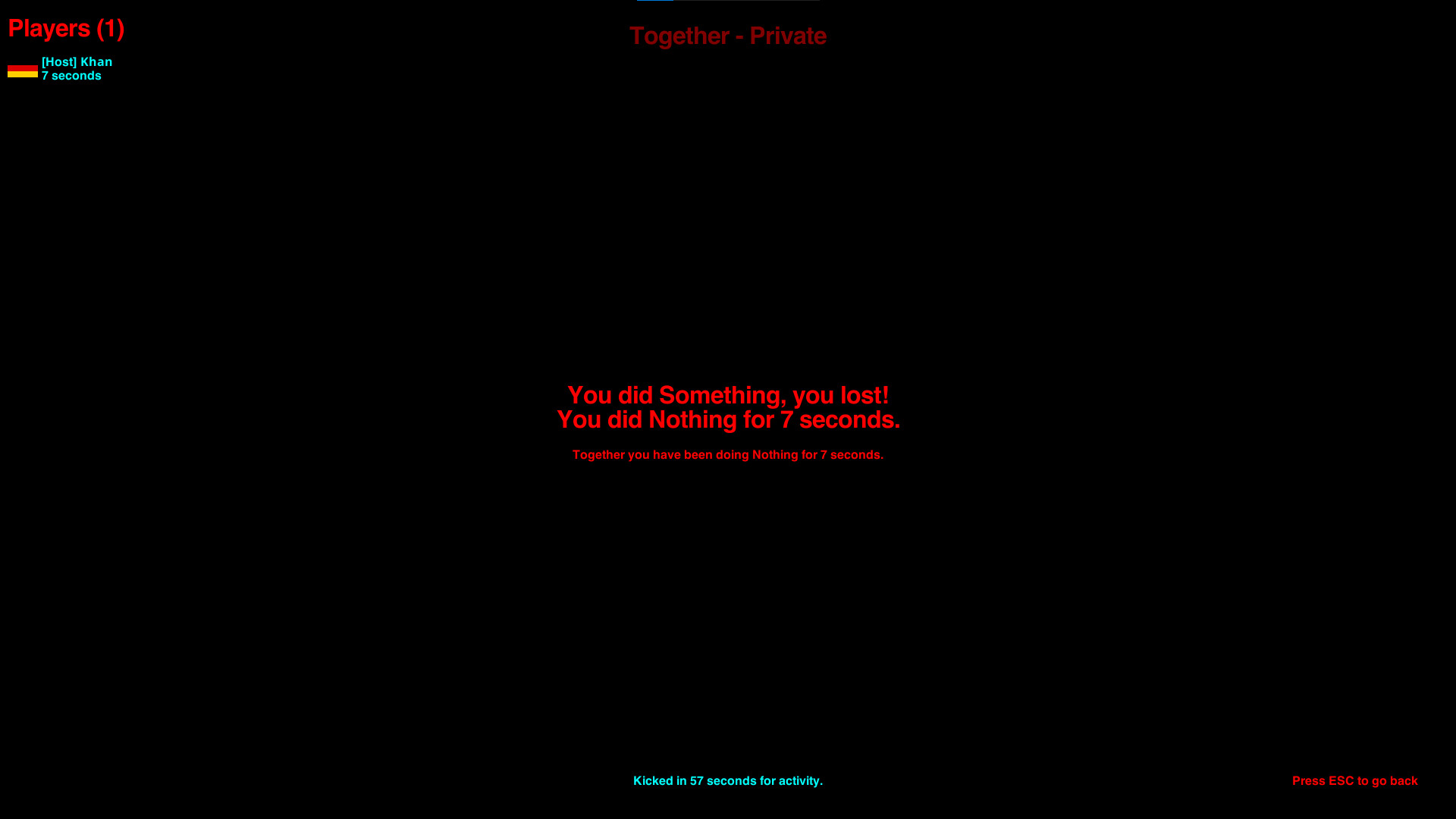 Nothing Together: Dark Fire Theme