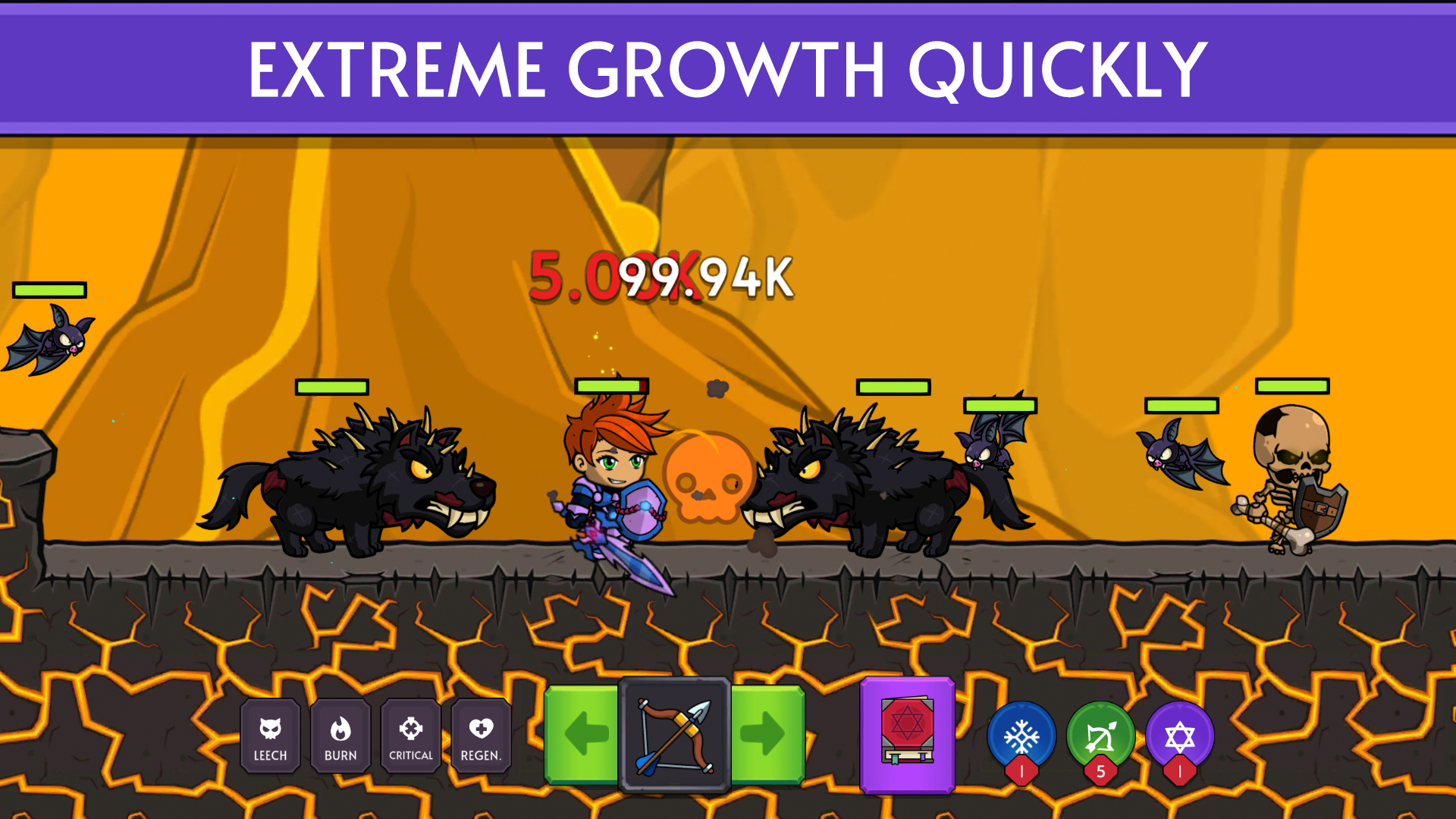 Knight Hero Adventure idle RPG