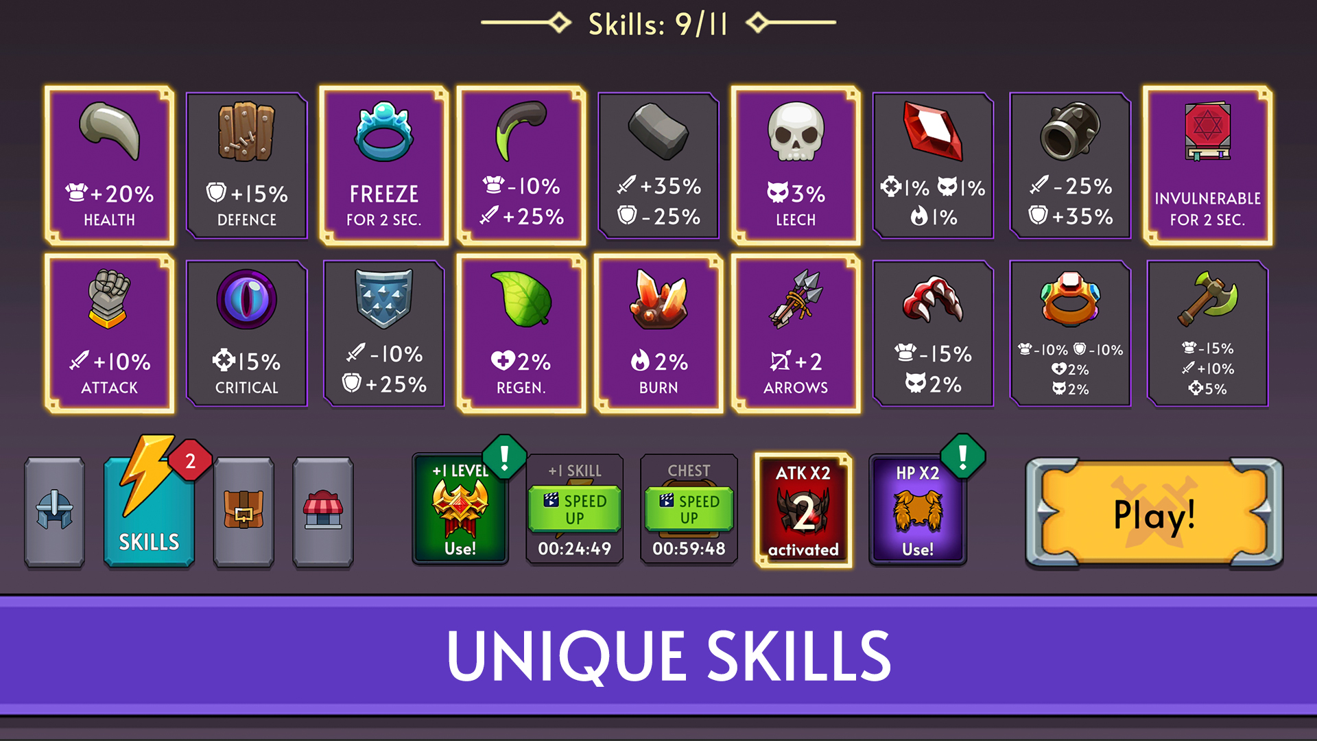 Knight Hero Adventure idle RPG