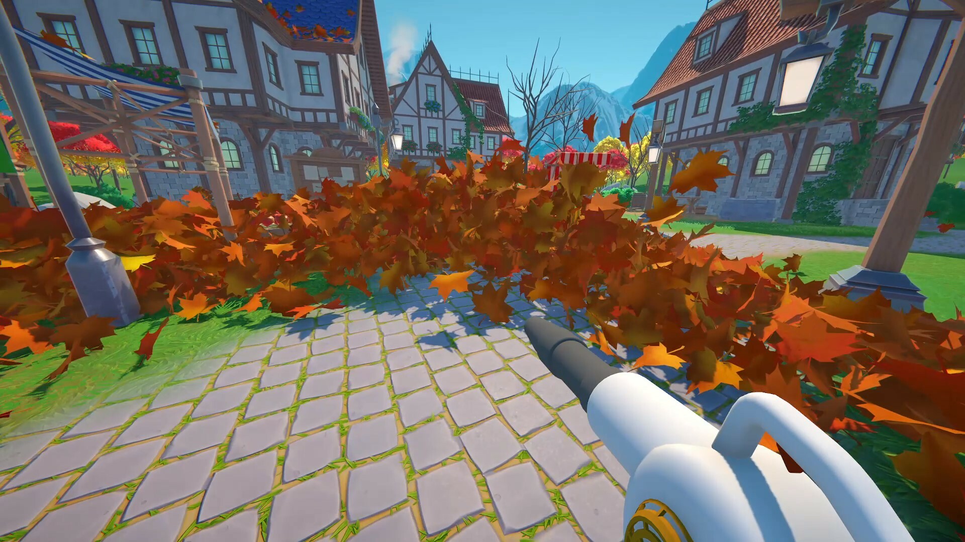 Leaf Blowing Simulator