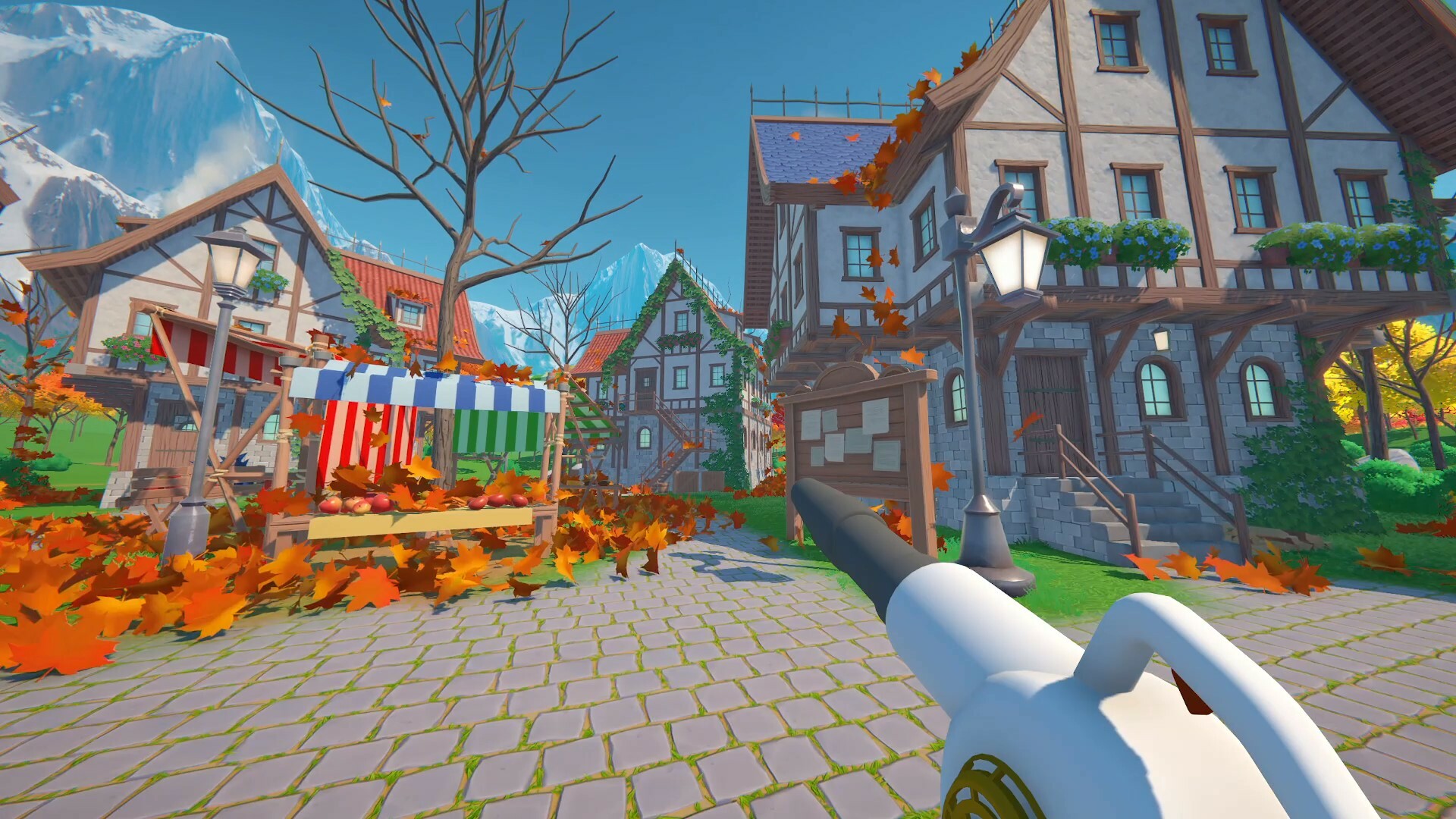 Leaf Blowing Simulator