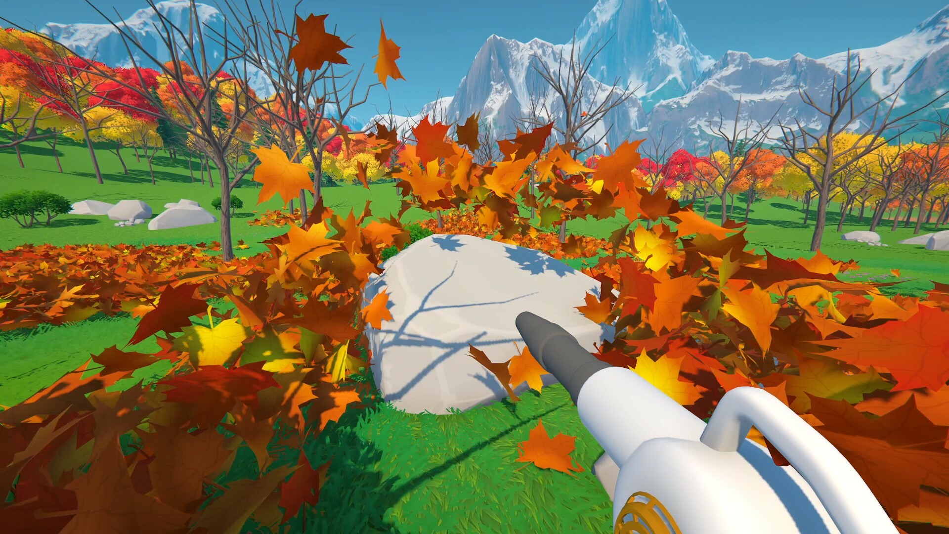 Leaf Blowing Simulator