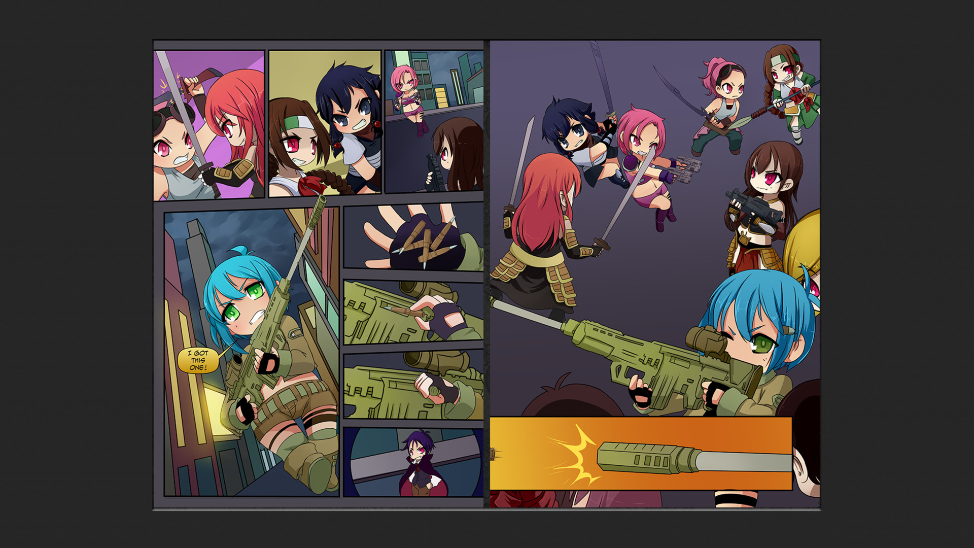 Chibi Wars Kinetic Novel