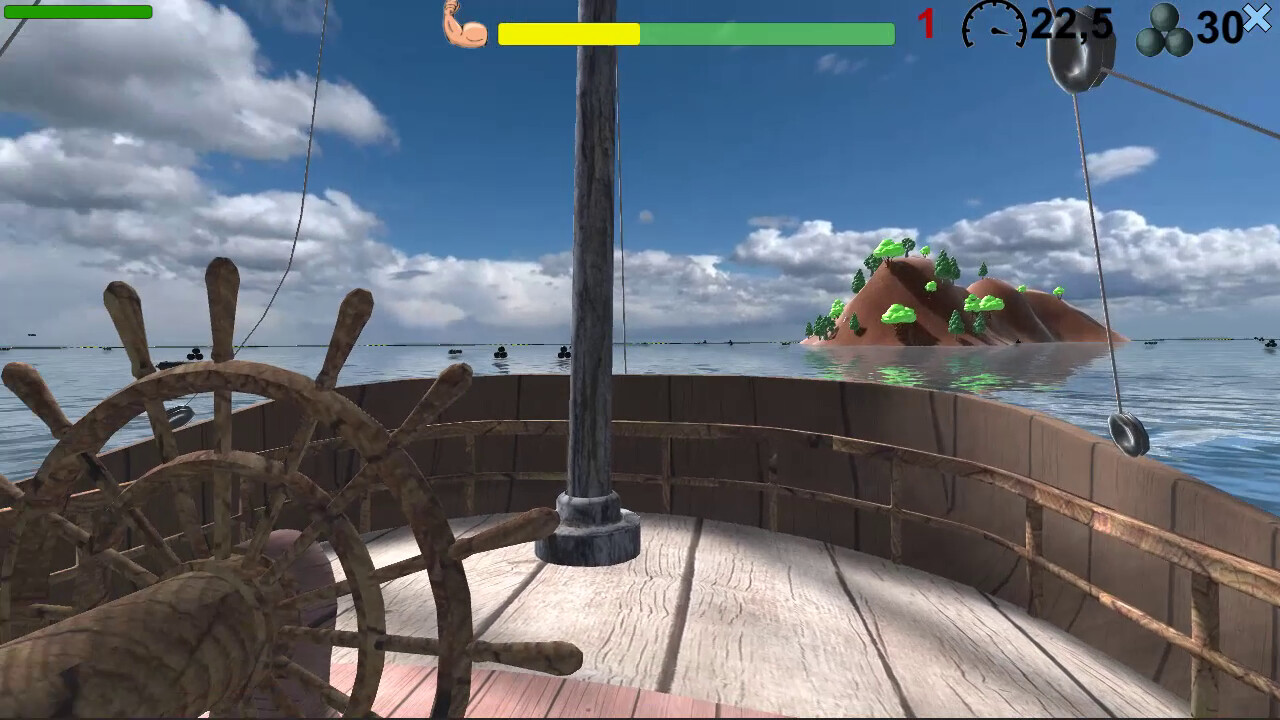 Pirates. Naval battle