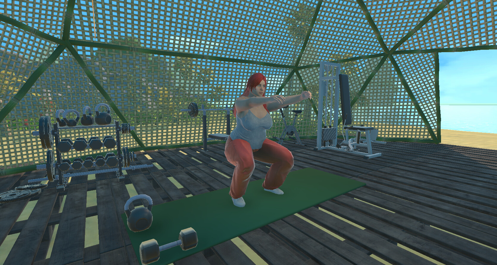 Gym Camp Simulator