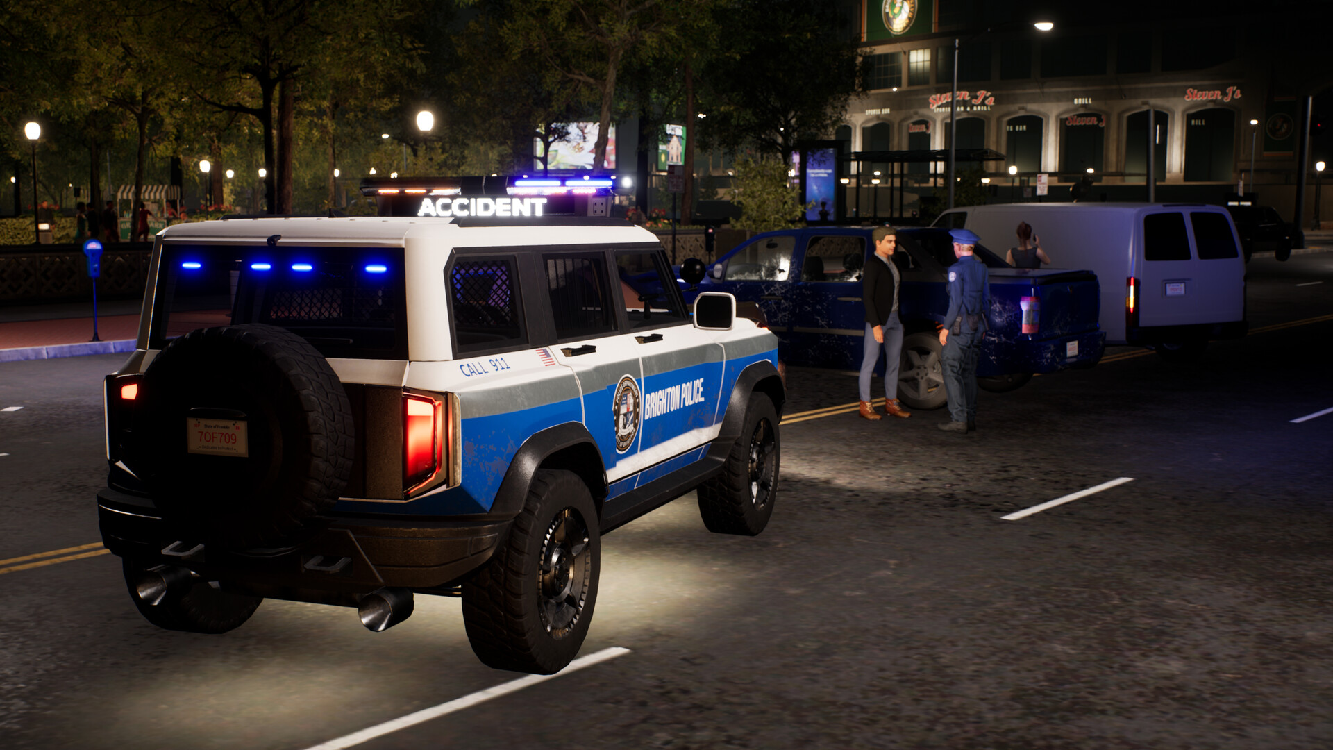 Police Simulator: Patrol Officers – Warden Police Vehicle