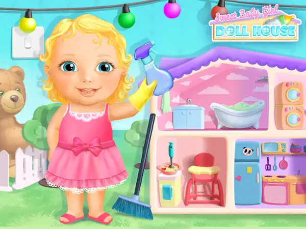 Sweet Baby Girl Doll House