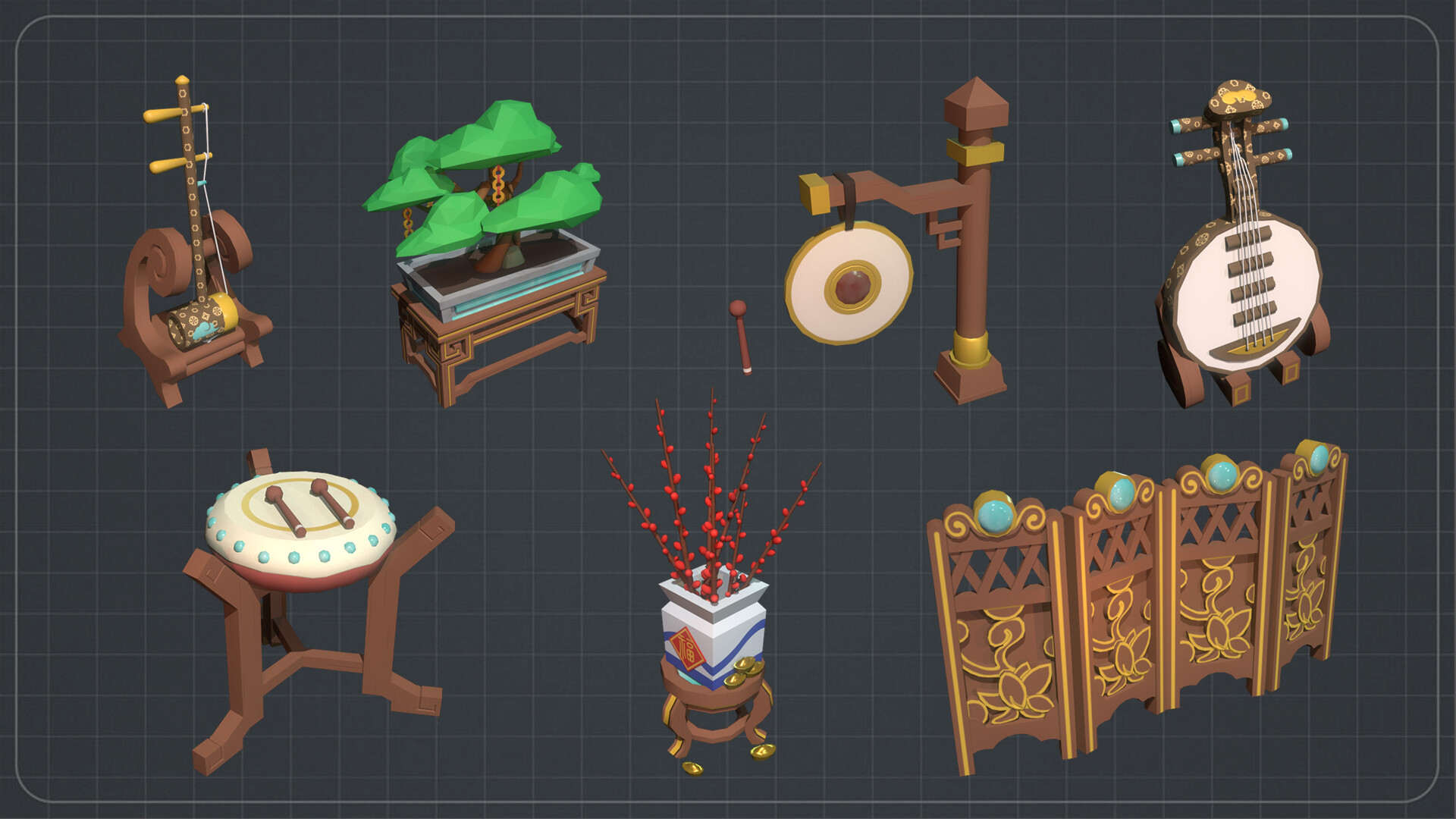 PixArk: Jade Elegance – A Theatrical Odyssey in the East