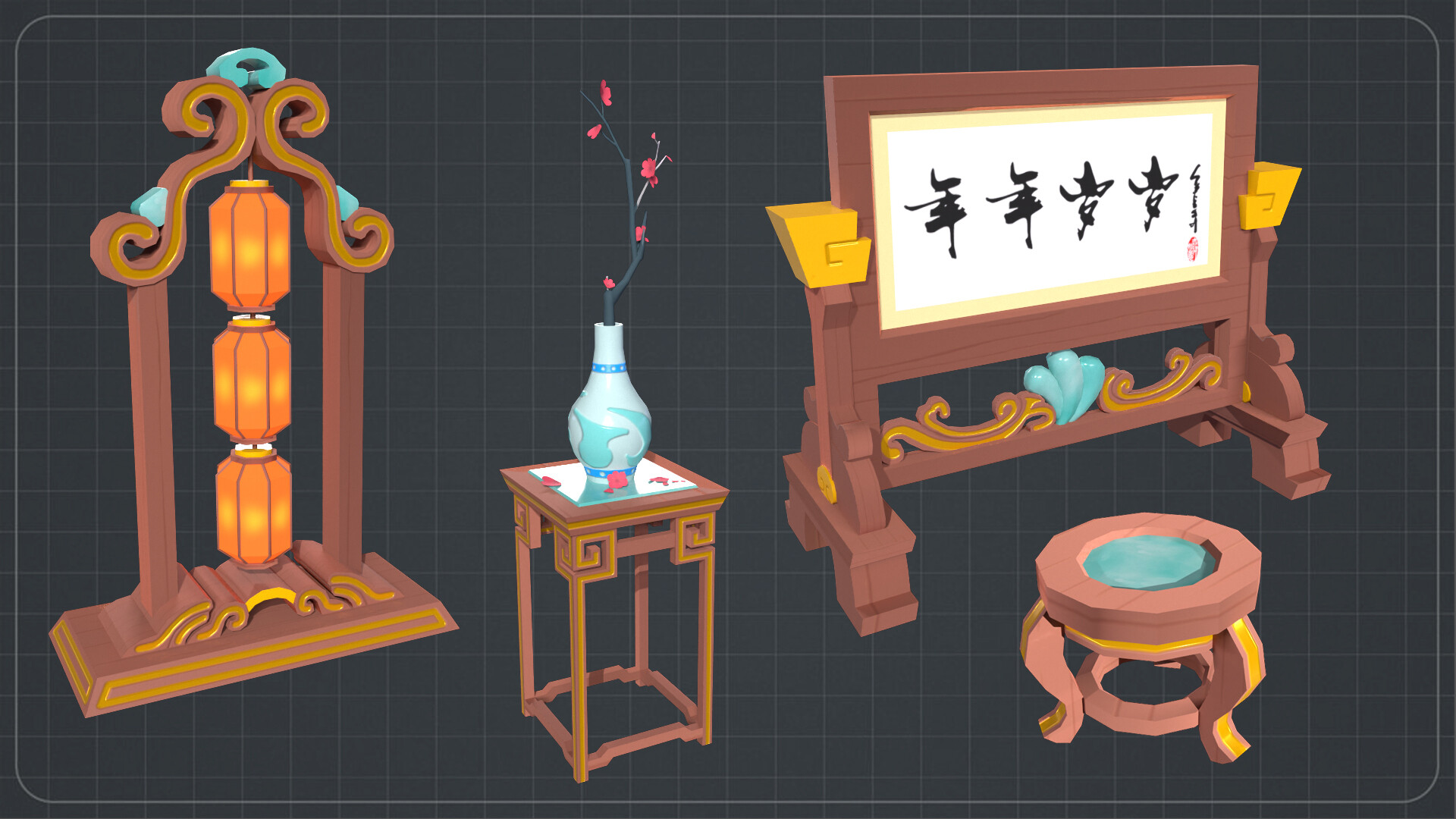 PixArk: Jade Elegance – A Theatrical Odyssey in the East