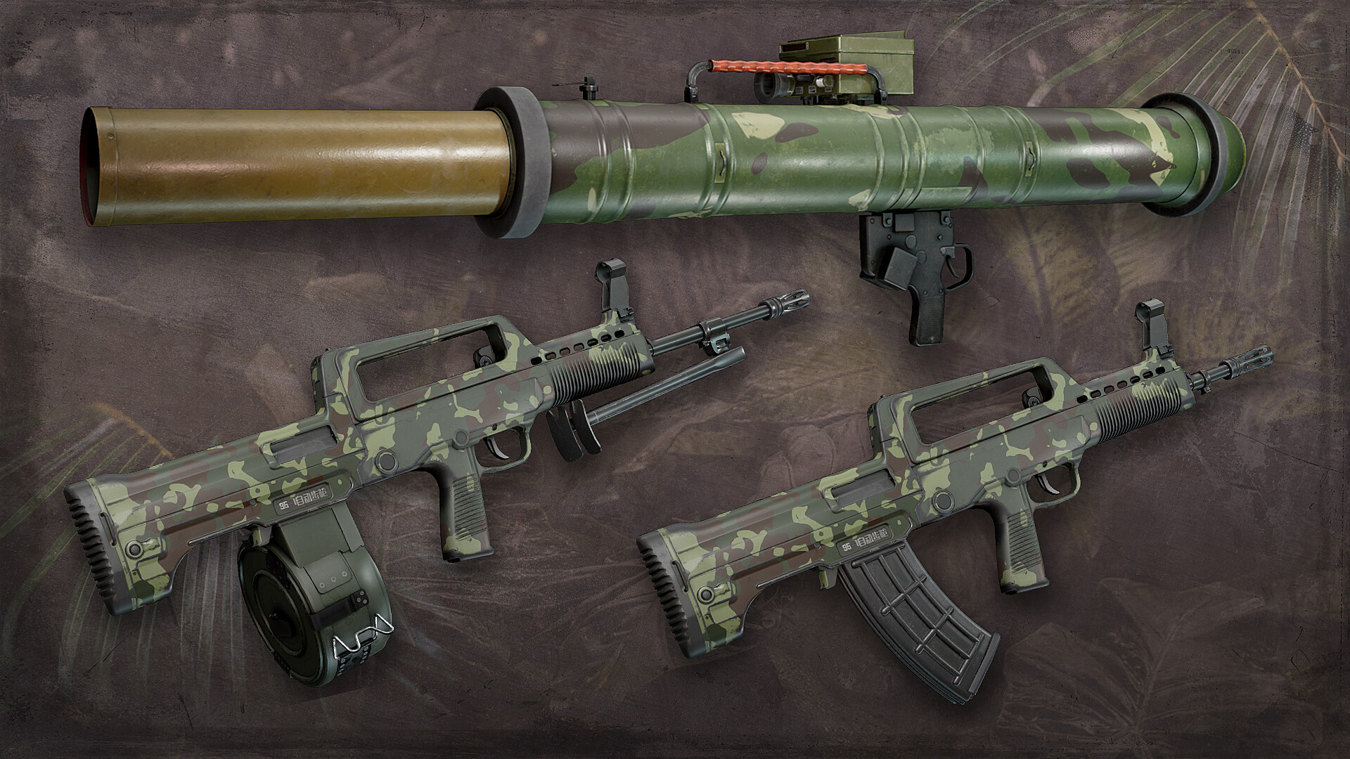Squad: Weapon Skins – Jungle Assault Pack