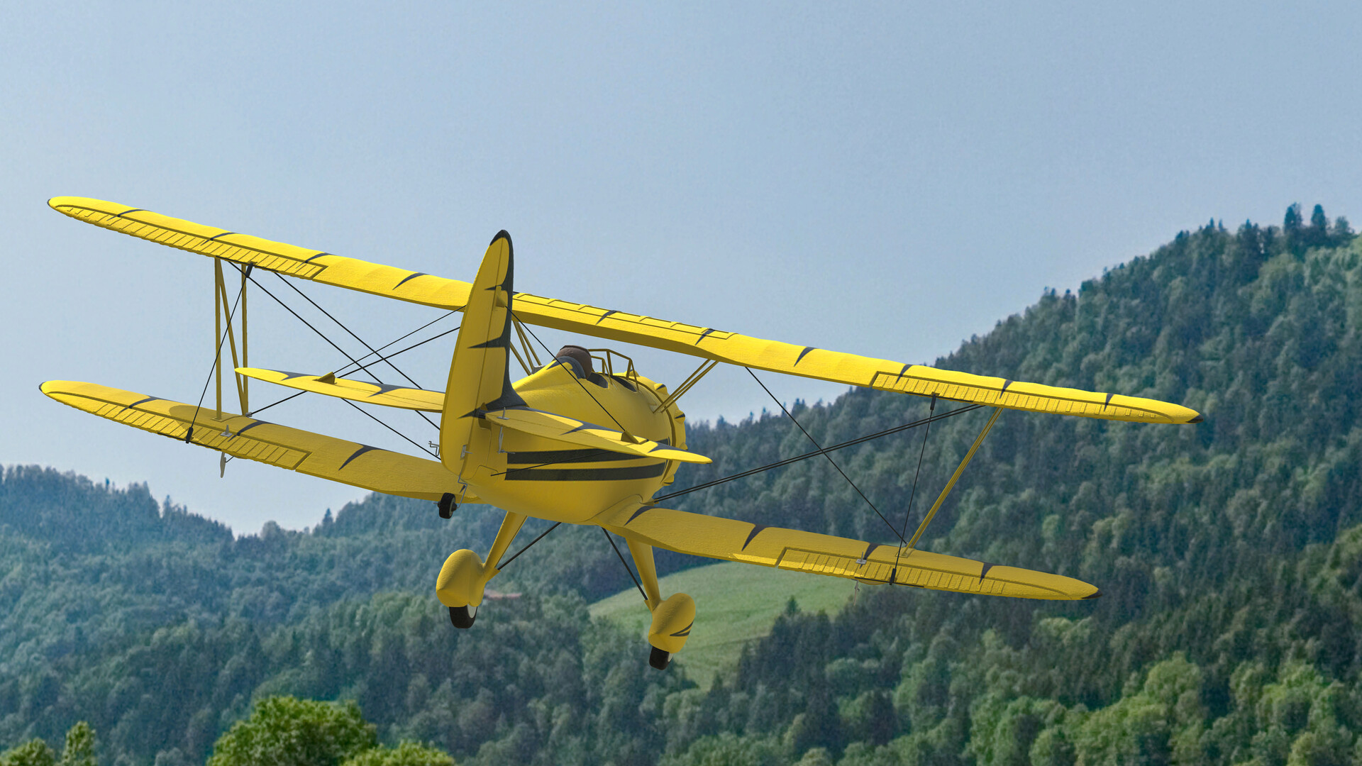 RealFlight Evolution: E-flite UMX Waco