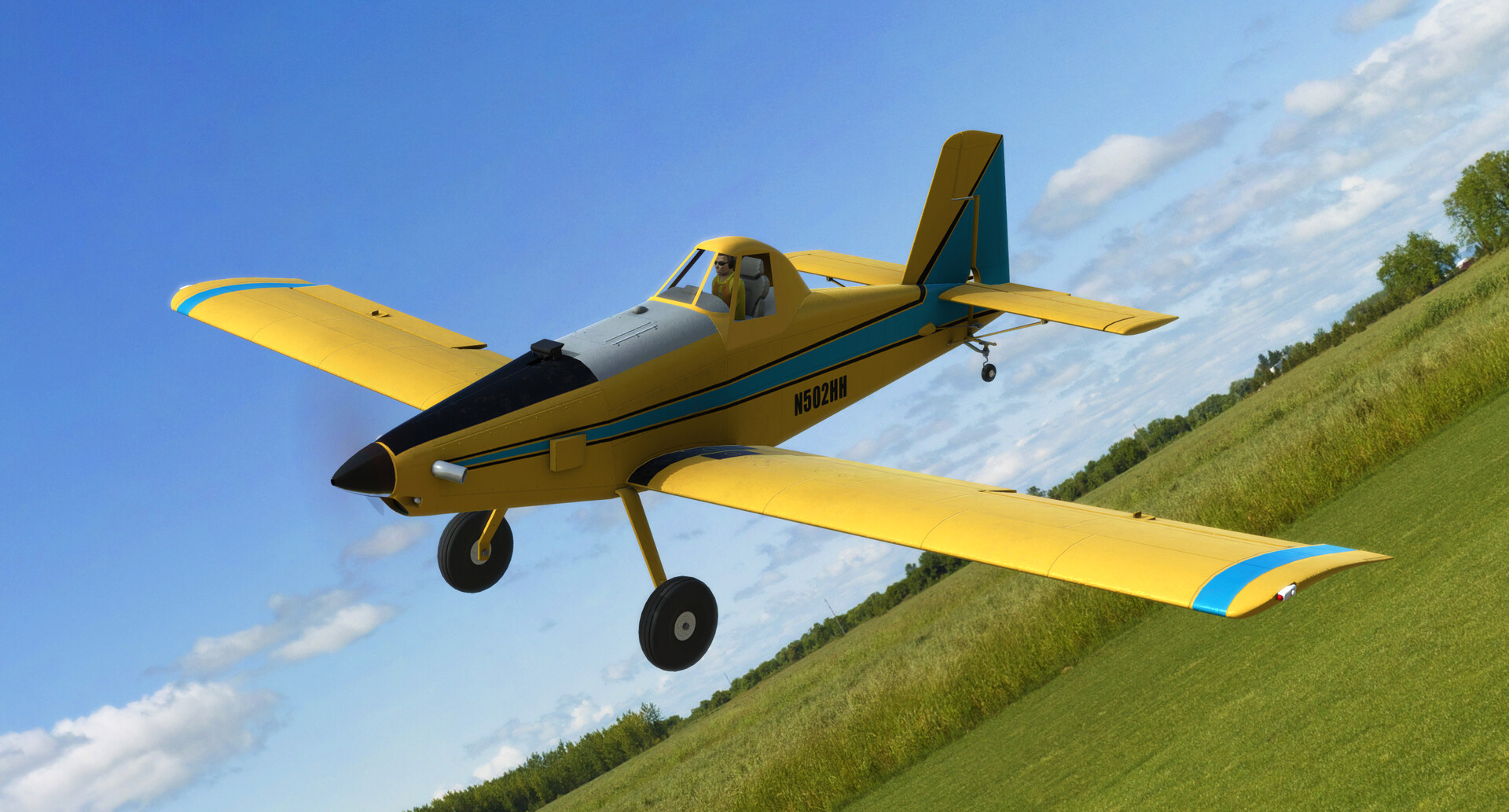 RealFlight Evolution: E-flite Air Tractor 1.5m