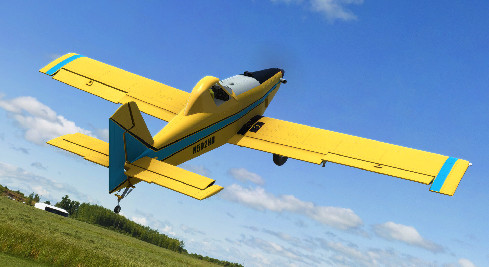 RealFlight Evolution: E-flite Air Tractor 1.5m