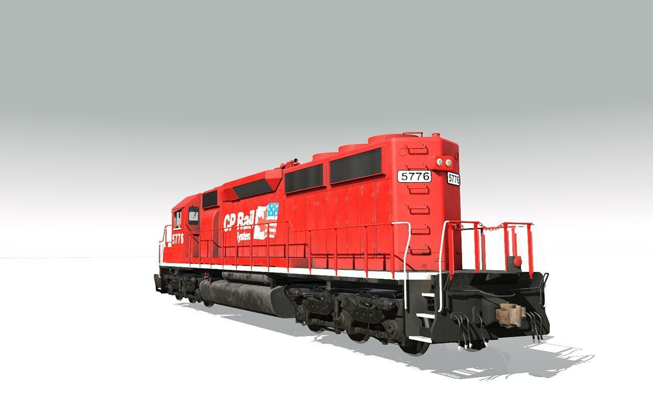 Trainz Railroad Simulator 2022: Pro Train – SD40-2 Loco Bundle 3